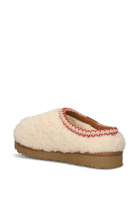 slippers tasman maxi curly donna off withe  in pelle UGG | 1158356NAT