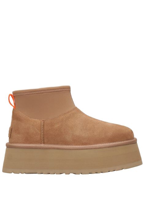 stivali classic mini dipper donna castagna in pelle UGG | 1168170CHE