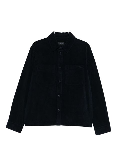 camicia leon uomo navy APC | COHBB-H32019IAK