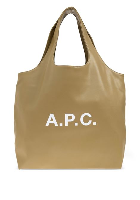 ninon tote bag woman olive APC | PUAAT-M61565KAD