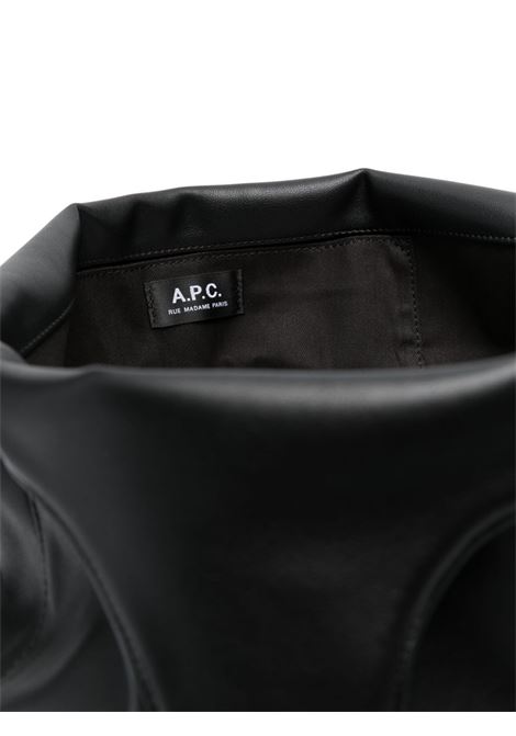 borsa ninon tote donna nera APC | PUAAT-M61565LZZ