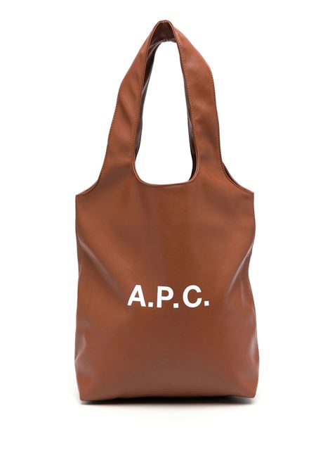 borsa ninion small tote donna brown APC | PUAAT-M61861CAD