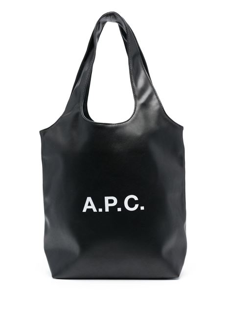 borsa ninion small tote donna nera APC | PUAAT-M61861LZZ