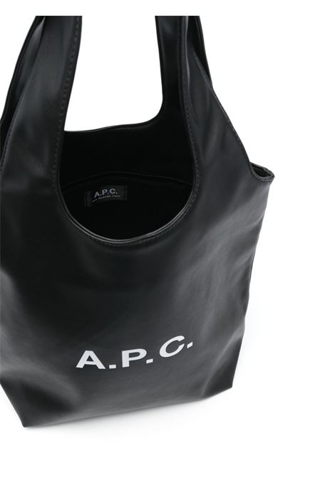 borsa ninion small tote donna nera APC | PUAAT-M61861LZZ