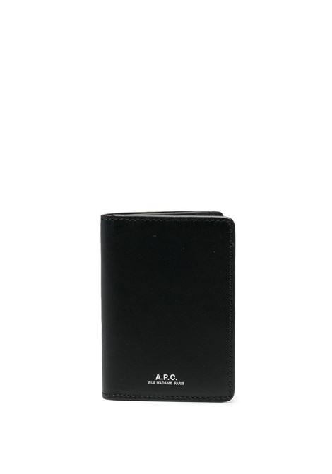 portacarte stefan unisex nero APC | PXAWV-H63158LZZ