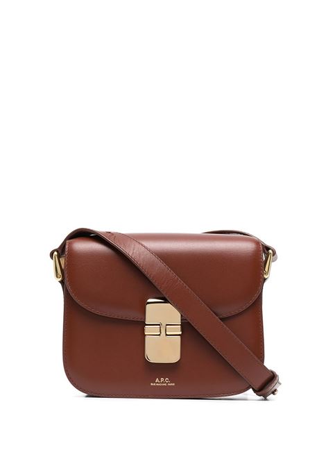 borsa grace mini donna marrone APC | PXBMW-F61515CAD