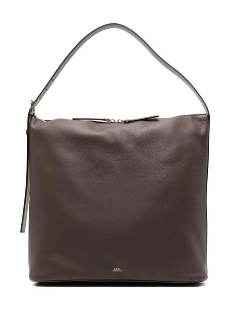borsa vera maxi donna marrone APC | PXCBL-F67029CAV