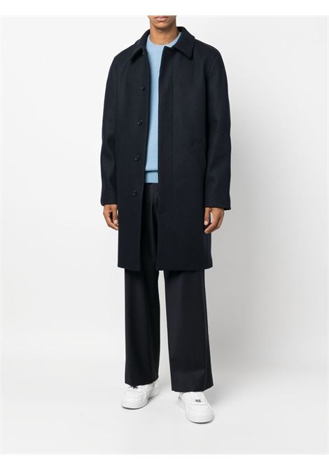 mac auster coat man navy APC | WOZAA-H01299PIA