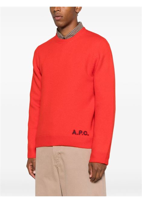 edward jumper man red APC | WVBDK-H23059GAA