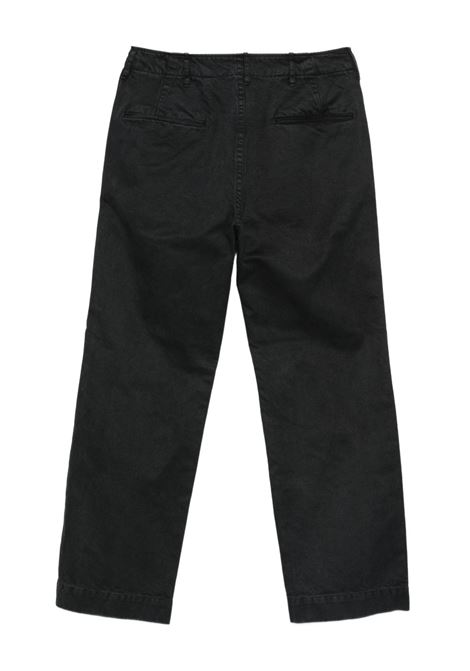 pantaloni product dyed finx chino narrow uomo neri AURALEE | A25AP02CPBLACK