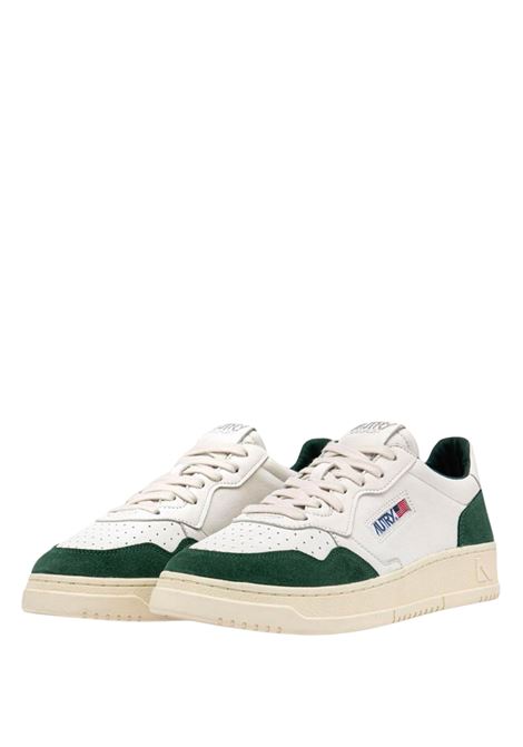 sneakers medalist low aulm gs42 uomo bianche e verdi AUTRY | AULMGS42