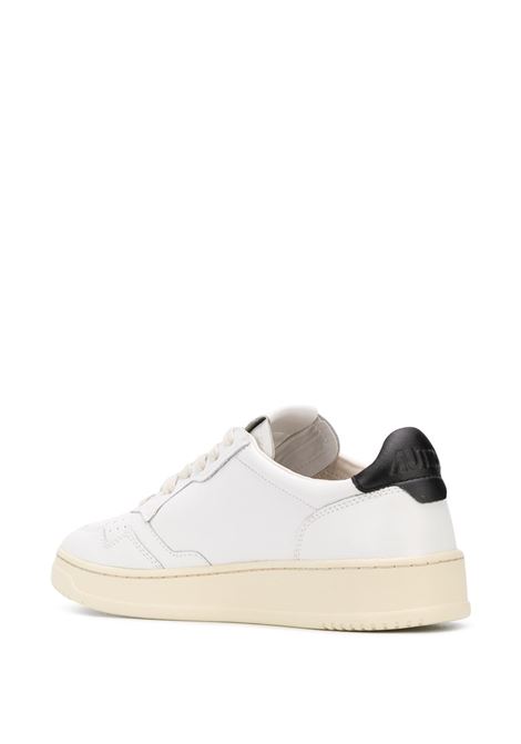 sneakers medalist low aulm ll22  bianche e nere AUTRY | AULMLL22