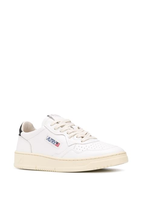 sneakers medalist low aulm ll22  bianche e nere AUTRY | AULMLL22