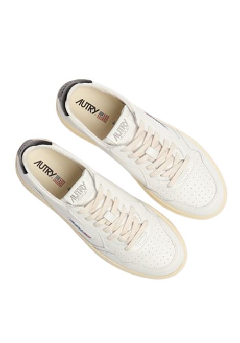 sneakers medalist low aulm ll22  bianche e nere AUTRY | AULMLL22