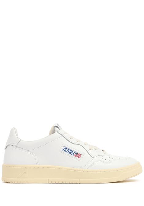 sneakers medalist low aulm ll87  bianche e crema AUTRY | AULMLL87