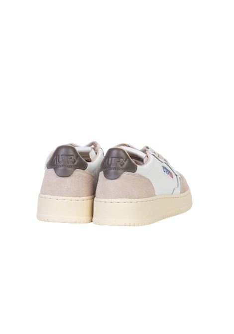 sneakers medalist low aulm ls01  bianche, grigie e crema AUTRY | AULMLS01