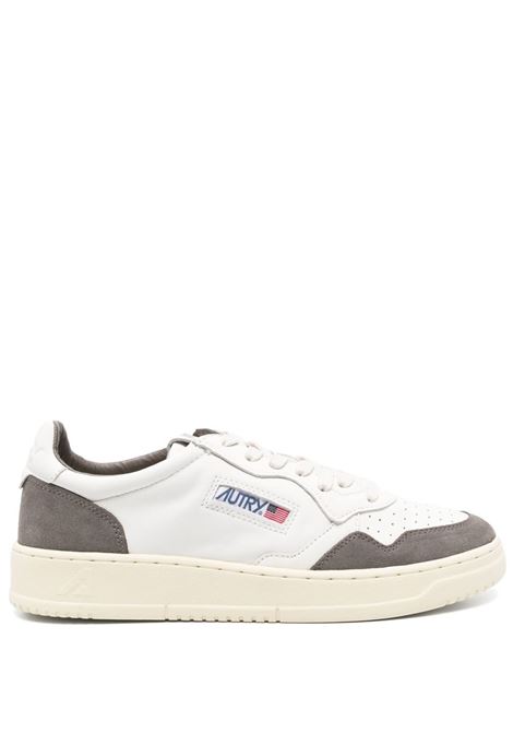 sneakers medalist low aulw gs45 donna bianche e grigie AUTRY | AULWGS45