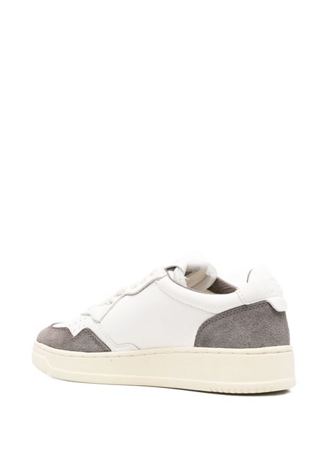 sneakers medalist low aulw gs45 donna bianche e grigie AUTRY | AULWGS45