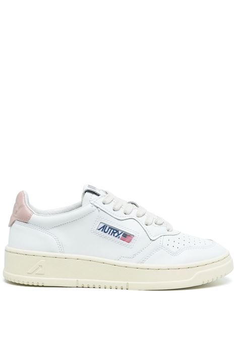 sneakers medalist aulw ll16 donna bianche  e rosa AUTRY | AULWLL16