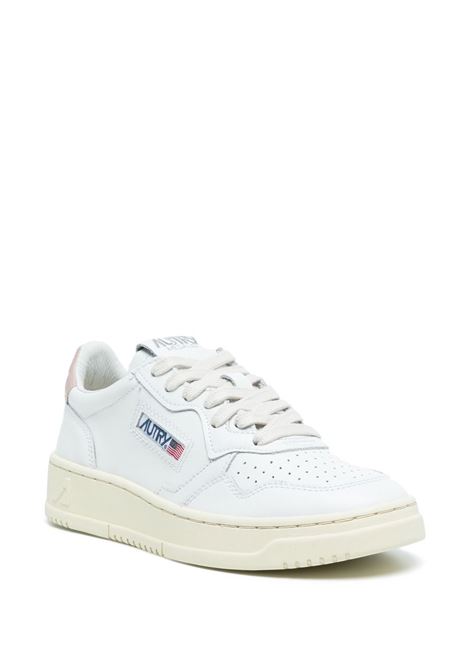 sneakers medalist aulw ll16 donna bianche  e rosa AUTRY | AULWLL16