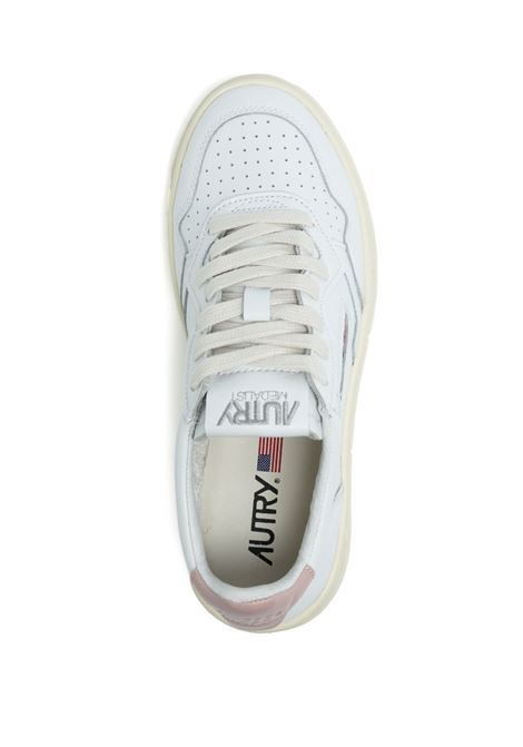 sneakers medalist aulw ll16 donna bianche  e rosa AUTRY | AULWLL16