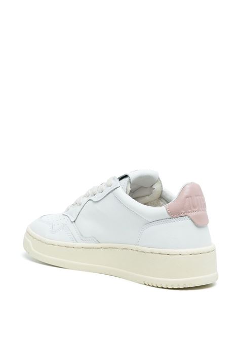 sneakers medalist aulw ll16 donna bianche  e rosa AUTRY | AULWLL16