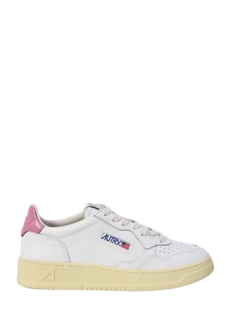 sneakers medalist low aulw  ll88 donna bianche e rosa AUTRY | AULWLL88