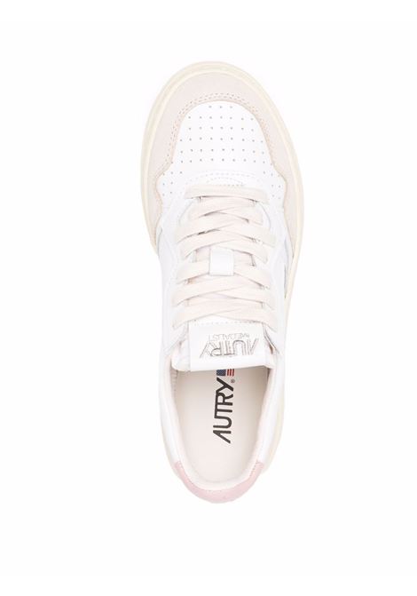 sneakers medalist low aulw ls37  donna bianche e rosa AUTRY | AULWLS37