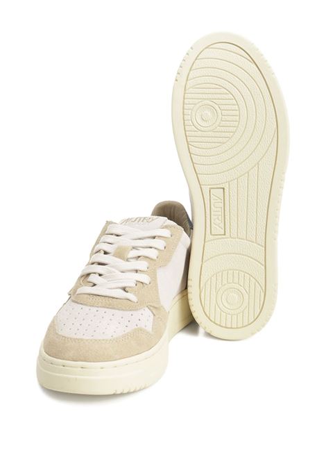 sneakers medalist low aulw ts18  donna bianche, blu e beige AUTRY | AULWTS18