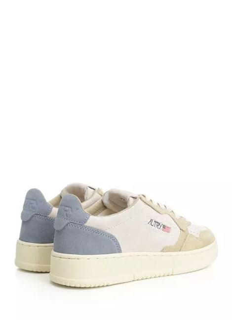 sneakers medalist low aulw ts18  donna bianche, blu e beige AUTRY | AULWTS18