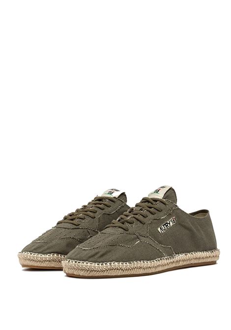 sneakers espadrillas sandy uomo verde militare AUTRY | ESLMCV04