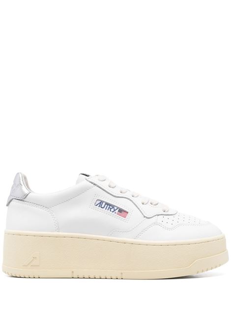 sneakers medalist ptl wll05 donna bianche e argento AUTRY | PTLWLL05