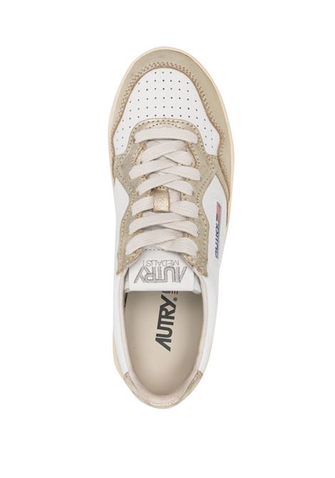 sneakers medalist ptl wwn16 donna bianche e oro AUTRY | PTLWWB16