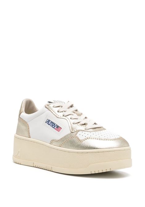 sneakers medalist ptl wwn16 donna bianche e oro AUTRY | PTLWWB16