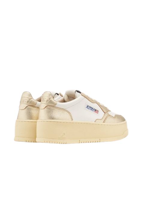 sneakers medalist ptl wwn16 donna bianche e oro AUTRY | PTLWWB16