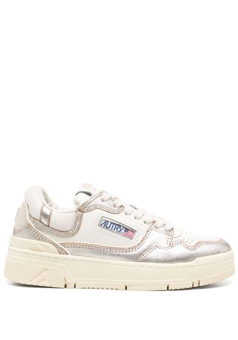 sneakers clc low mb01 donna bianche e oro AUTRY | ROLWMB01