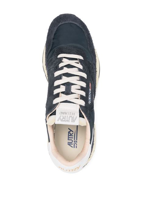 sneakers reelwind low wwlm nc30 uomo navy e bianche AUTRY | WWLMNC30