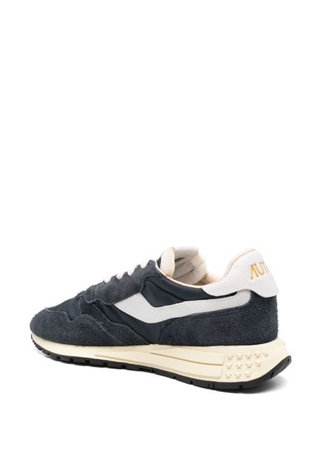 sneakers reelwind low wwlm nc30 uomo navy e bianche AUTRY | WWLMNC30