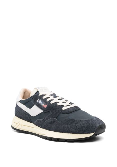 sneakers reelwind low wwlm nc30 uomo navy e bianche AUTRY | WWLMNC30