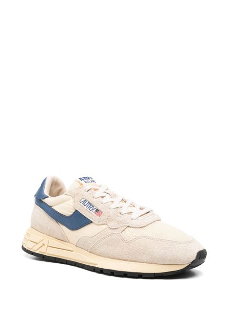 sneakers reelwind low wwlm ut27 uomo ecru e blu AUTRY | WWLMUT27