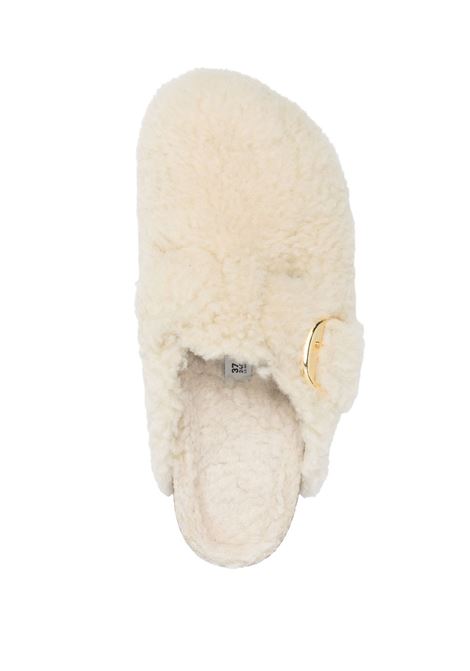 boston big buckle mules woman eggshell BIRKENSTOCK | 1025664EGGSHELL