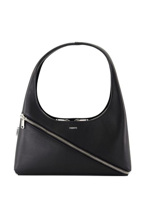 zip baguette bag black COPERNI | COPBA110F6043BLK