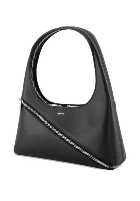 zip baguette bag black COPERNI | COPBA110F6043BLK