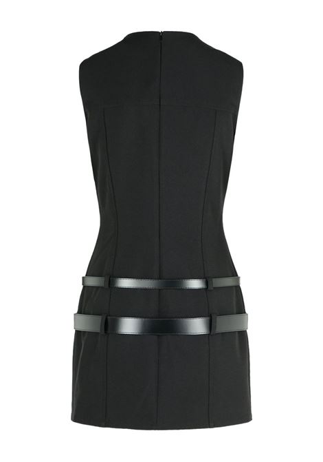 abito corto multi belt donna nero COPERNI | COPR214F3004BLK