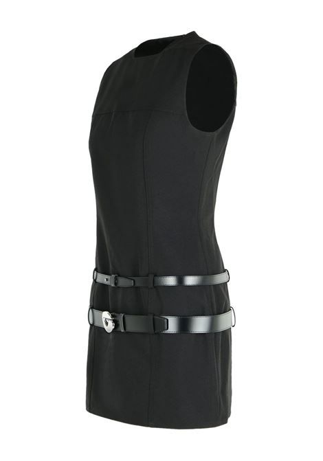 multi belt dress woman black COPERNI | COPR214F3004BLK