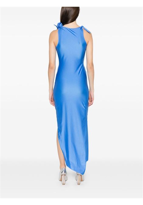 asymmetric flower dress woman blue COPERNI | COPR44F5001BLU1