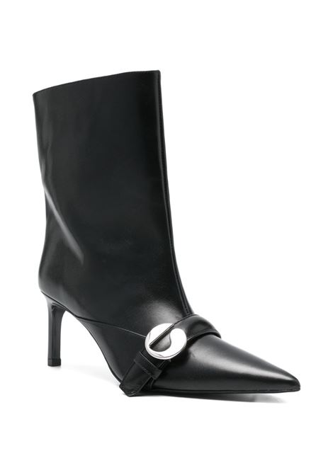 ankle heeled belt boots woman black COPERNI | COPSH87F6058BLK