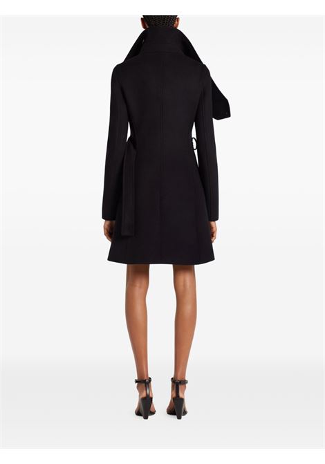 heritage wool coat woman black COURRÈGES | 325CMA230WO01189999