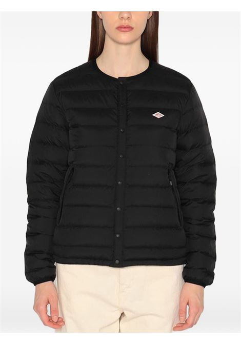 crewneck inner down jacket woman black DANTON | DT-A0001BLACK