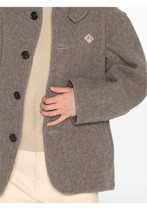 round collar jacket woman beige DANTON | DT-A0010H.BEIGE
